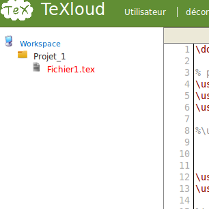 TeXloud screenshot